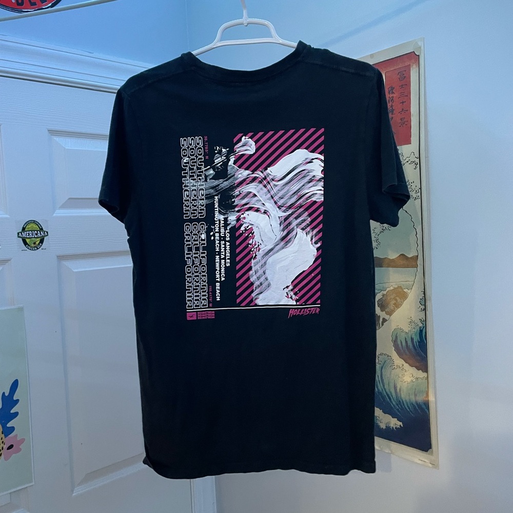 🌊 Vapor Wave Hollister t-shirt 🌊